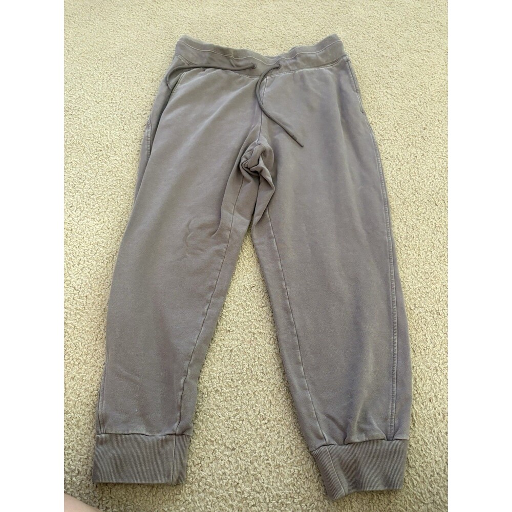 JoyLab Women’s Taupe Fleece Jogger Sweatpants Drawstring Pockets Size Large